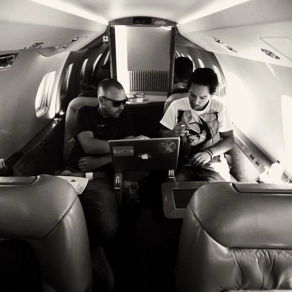 Wheels up