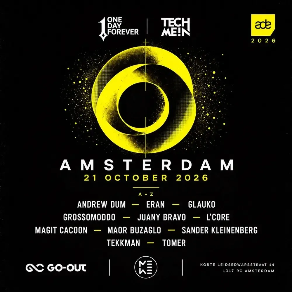 One Day Forever × Tech Me In — MeWe, Amsterdam, 21.10.26
